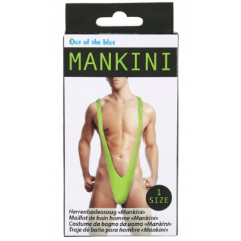 Mankini STRÓJ KĄPIELOWY kąpielówki BORATA STRINGI dla faceta borat majtki