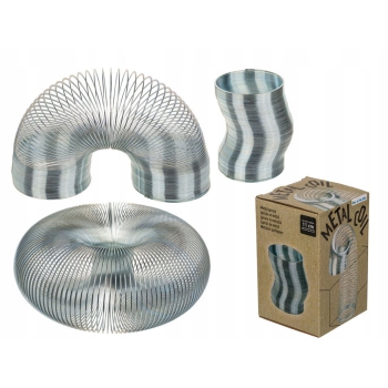 Sprężyna OOTB metalowa srebrna 11cm do zabawy