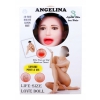 Lalka miłości sexi Angelina nadmuchiwana z wibracjami + pompka
