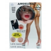 Lalka miłości sexi Angelina nadmuchiwana z wibracjami + pompka